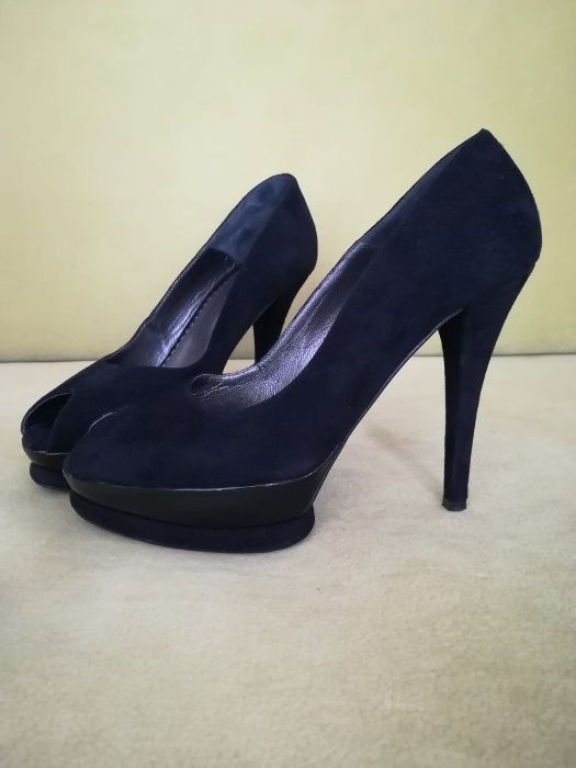 Pantofi negri piele Vicina 37