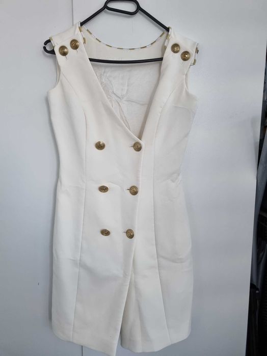 Rochie Balmain originala bej, marime 36