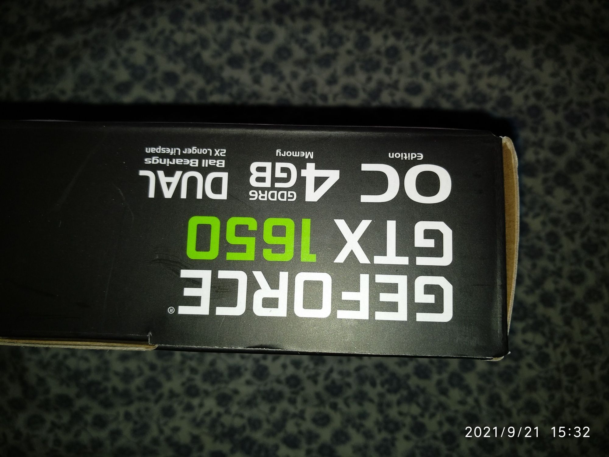 GTX 1650 Asus Phoenix OC 4GB DDR6