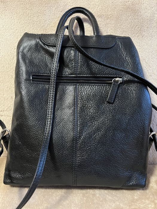 Раница от естествена телешка кожа