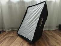 Softbox Godox tip umbrelă 50x70 – husă și holder