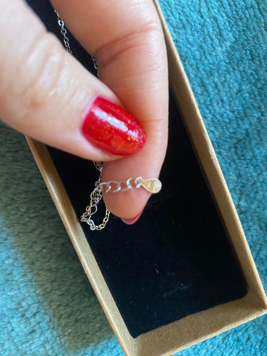 Bratara zirconiu alb si negru din argint noua