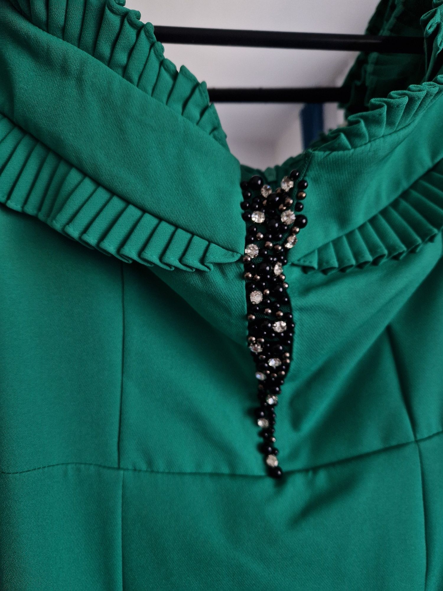 Rochie midi verde