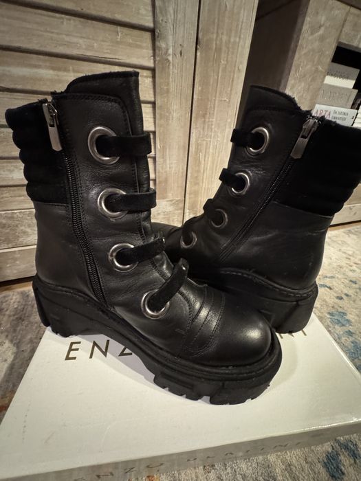 Vand cizme de piele noi Enzo Bertini 37 marime