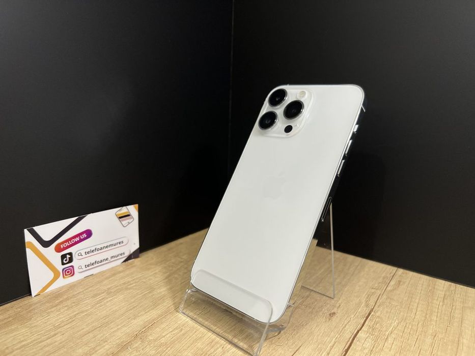 iPhone 14 Pro Max 256Gb Silver Second-Hand Foarte Bun 3 ani garanție,