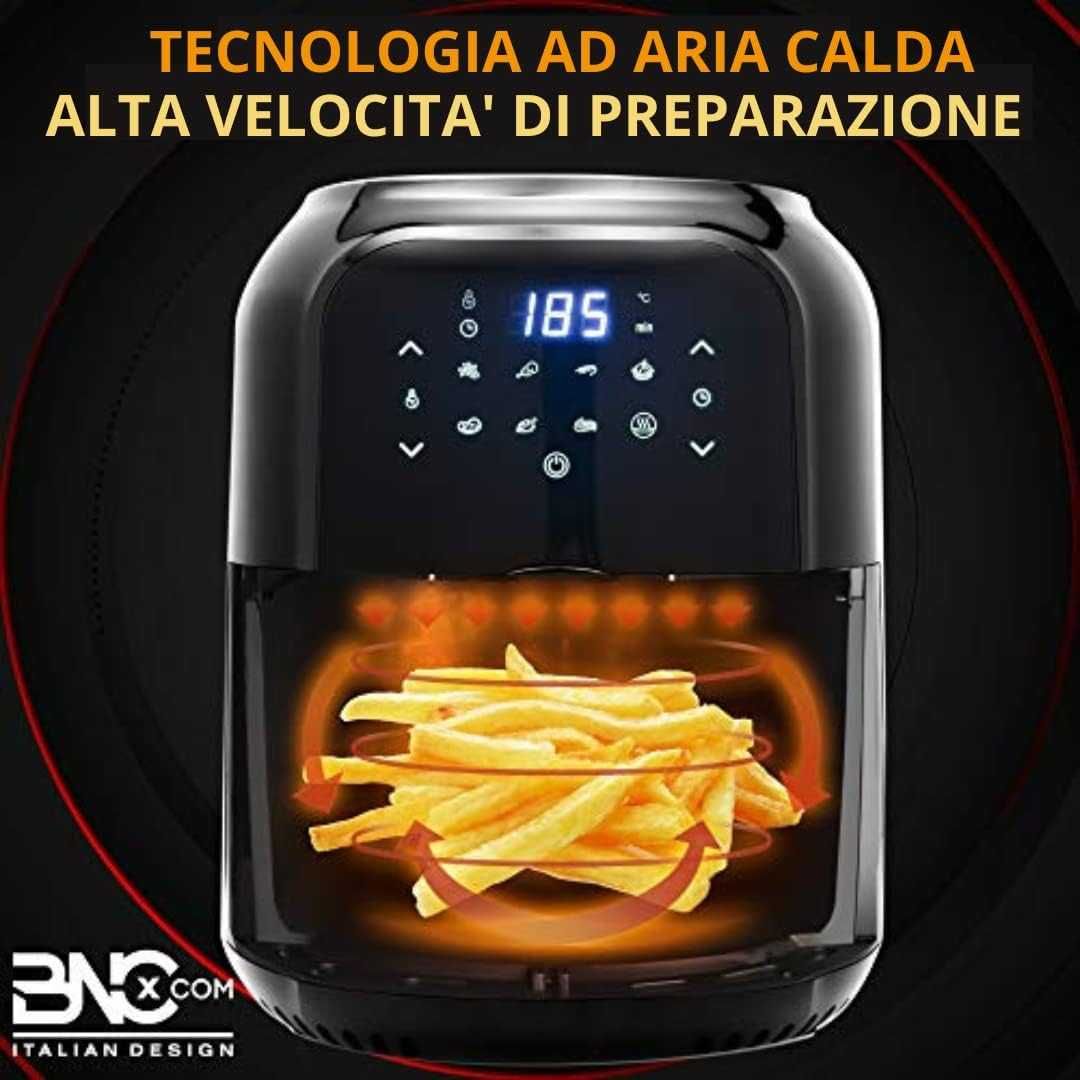 Уред за готвене без мазнина BNCxCOM ITALIAN DESIGN,Гаранция
