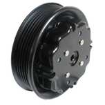 Ambreiaj compresor aer conditionat, fulie AC Mercedes Clasa C (W203) 2000-2007, motor Tip: C 180 (203.035); C 180 Kompressor (203.046); C 200 / C 200 CGI Kompressor (203.042/203.045/203.043); rulment 35x52