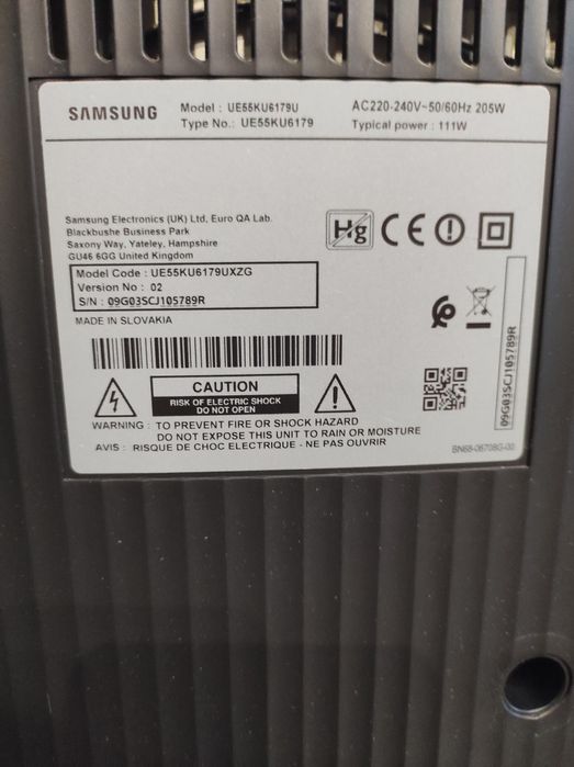 Смарт Телевизор SAMSUNG CURVED 55 инча Ultra HD 4K