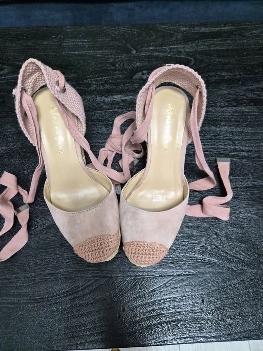 Sandale piele naturală Alma en Pena