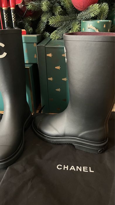 Chanel гумени ботуши