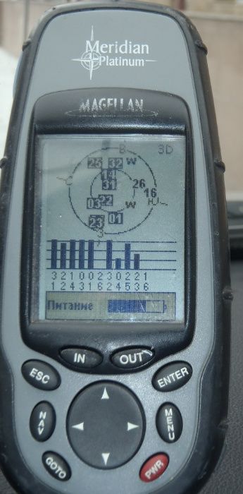 Морской GPS навигатор Magellan Meridian Platinum