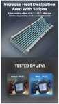 Cooler | Heatsink | Radiator SSD NVME 2280, efect -30grade