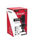 Microfon HyperX DuoCast, USB, RGB, cardioid,negru,sigilat