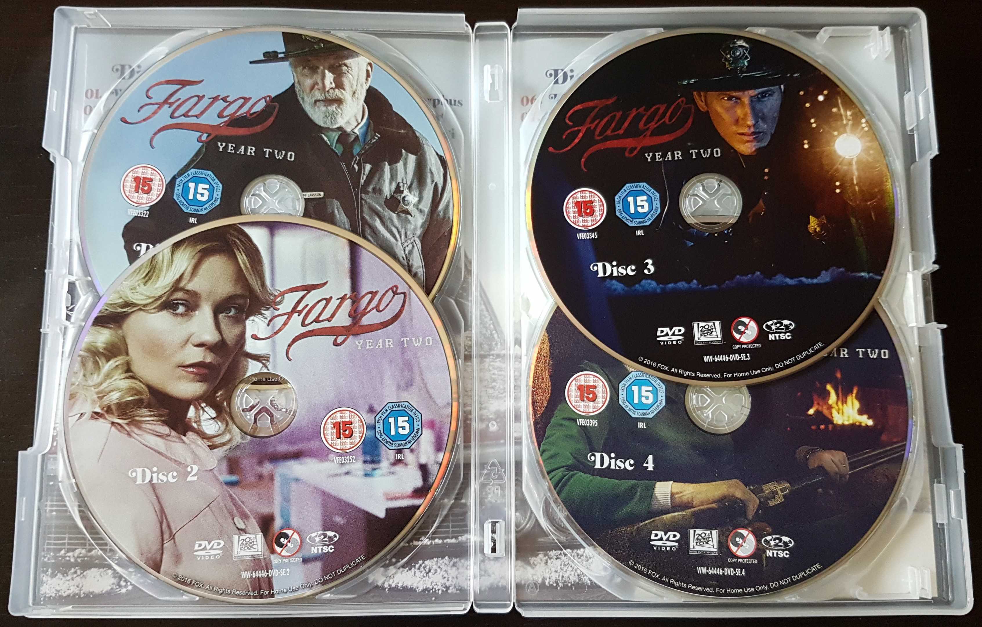 Fargo - Sezoanele 1-3 - DVD - Nou