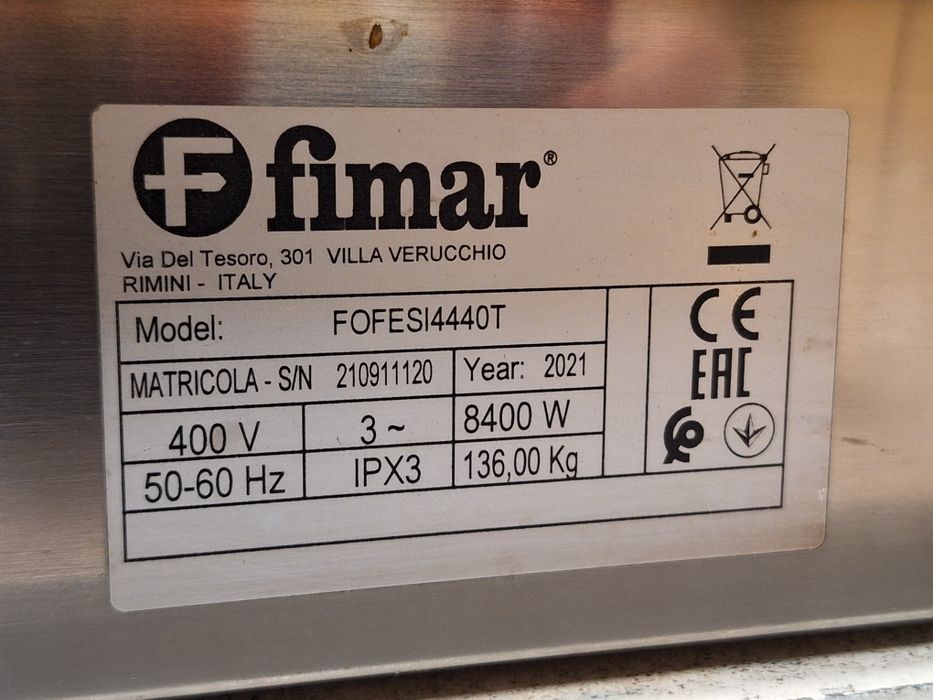 Фурна за пици | Пицарка - FIMAR FES 4+4