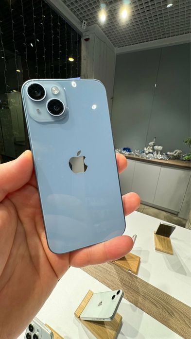 Айфон 14 128 гб голубой