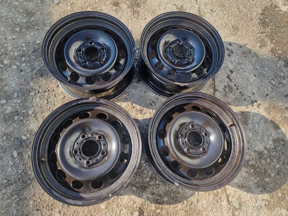Jante Tabla + Capace 5x120 R16 ORIGINALE BMW Seria 1 e87,e81,e82,e88