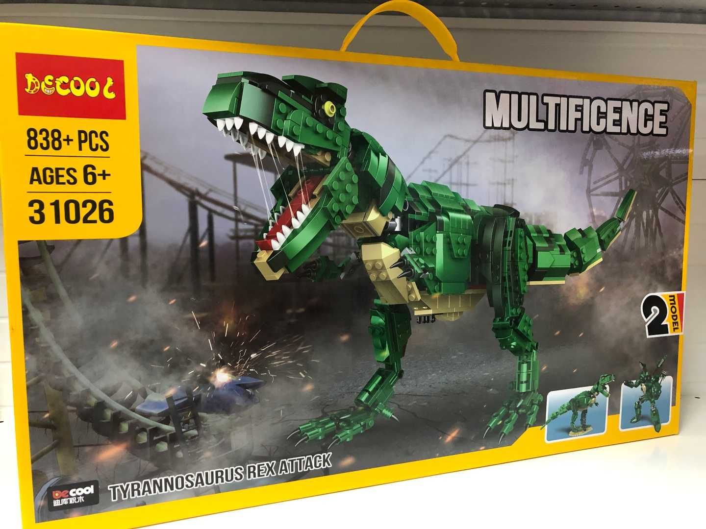 Конструктор  лего Decool Dino 31026, деталей 838 шт (Аналог Lego)