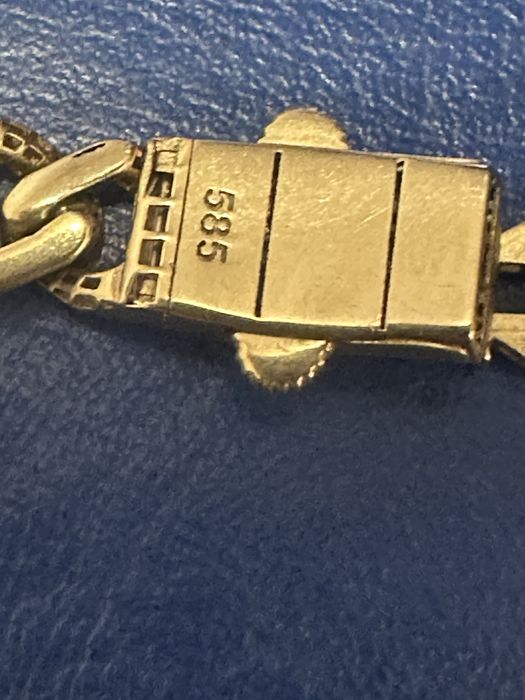 Vind-Schimb Lant +Bratara Monaco 14k