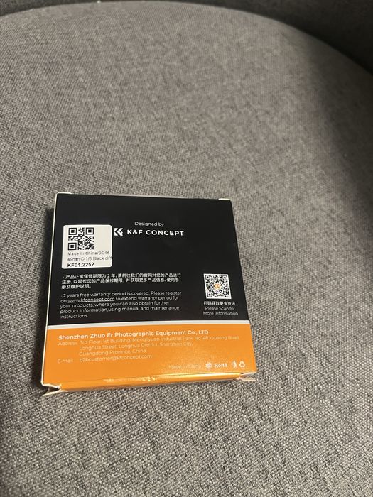 K&F Black mist 1/8 49mm