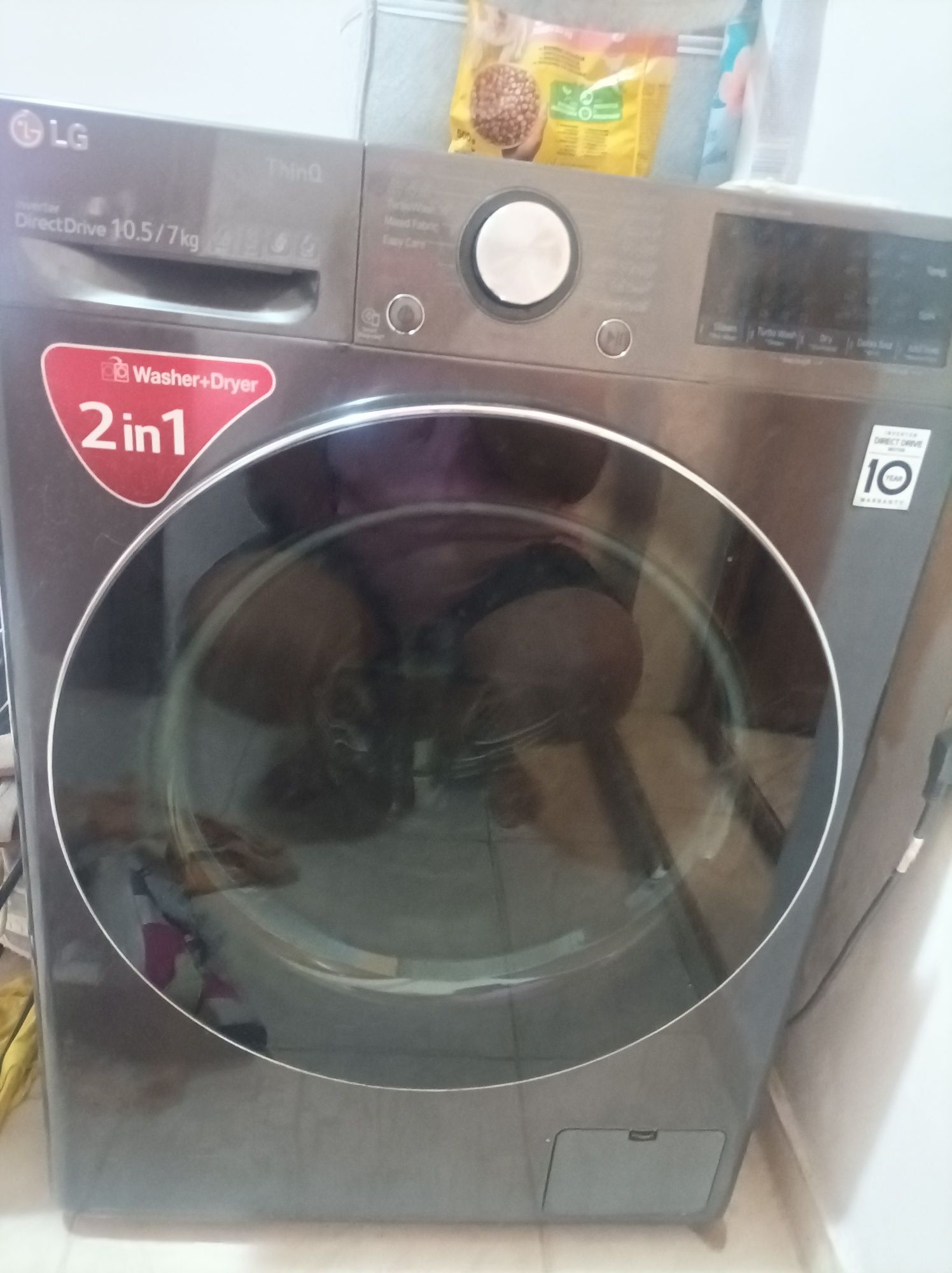 Пералния LG 10.5к.
