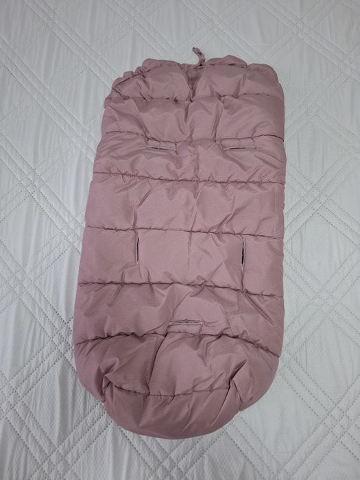 Зимно чувалче за количка, розово