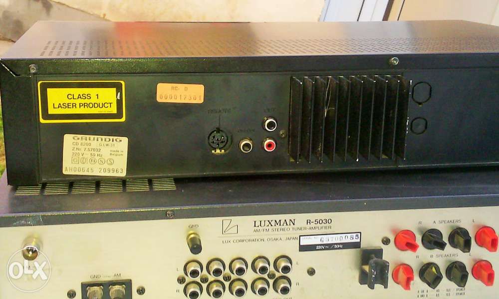 luxman R-5030 .Grundig V7200