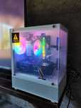 Pc gaming nou, garantie 2 ani, wifi rx6600 ryzen 5500 16gb rgb ssd 512
