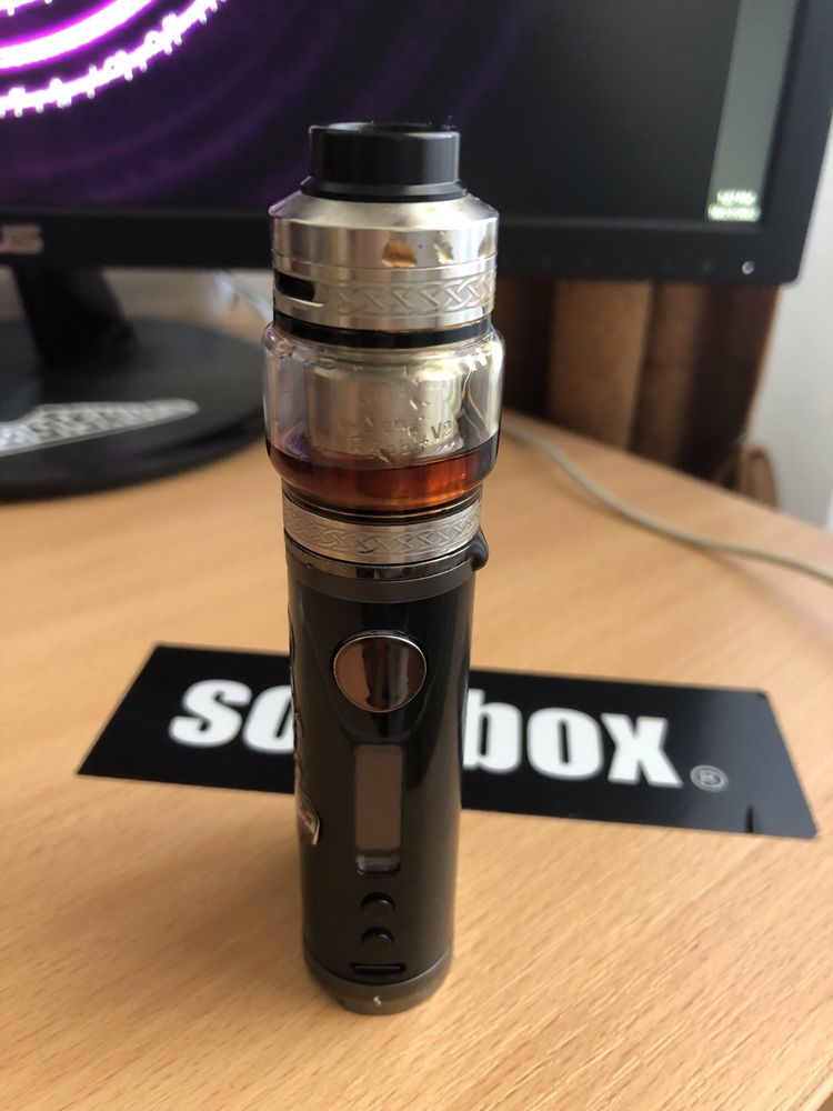 Mod custom Aspire Nautilus GT cu atomizor Hellavape Dead Rabbit