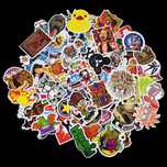 Stickere bicicleta, telefon, auto, laptop