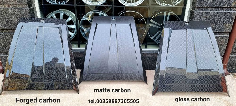 Карбон капак MAT  Mercedes G-class W463 , W464 , W463A