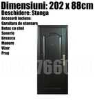 Usa Intrare L20 Metalica Stanga Apartament Birou Sediu Casa 202x88cm
