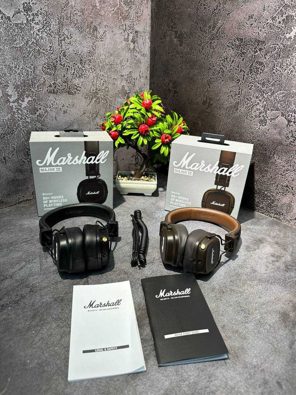 Акция! Наушники Marshall major 4 Bluetooth (Kaspi RED) маршалы 4