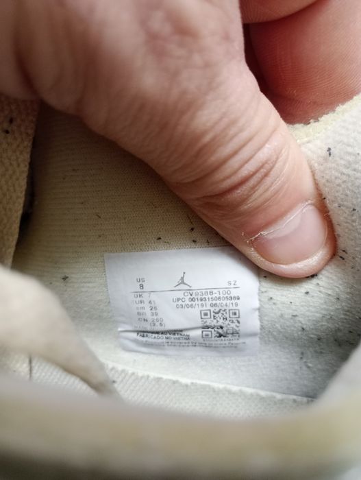 Jordan air retro 4 off white