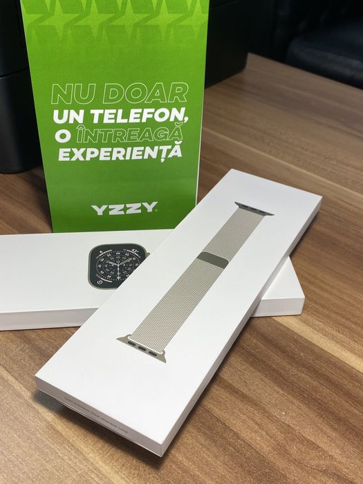 Apple Watch Seria 11 / 42 mm / Titanium / Gold | Nou sigilat