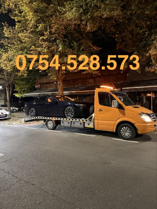 Tractari auto, platforma, asistenta rutieră Non-stop!