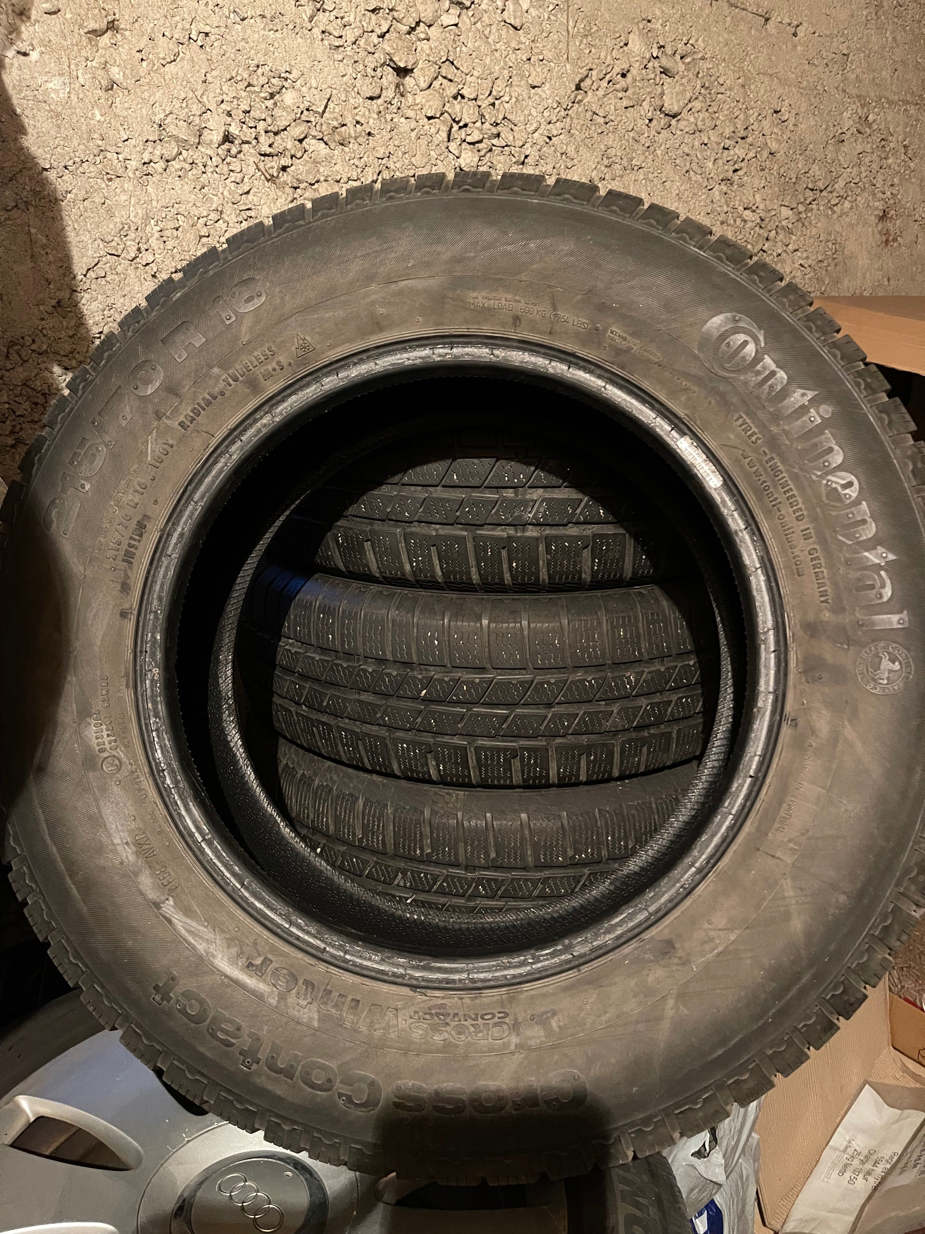 Зимни гуми Continental 215/70/16