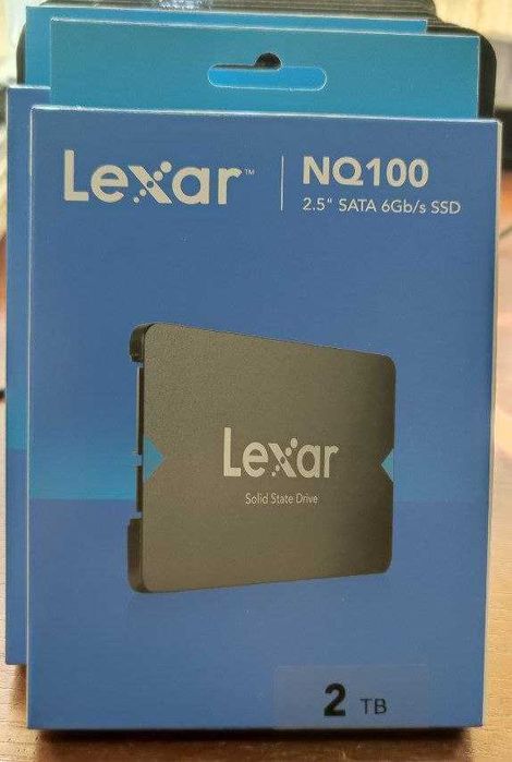SSD Lexar NQ100 SATA III (6 Gb/s), 2Tб!