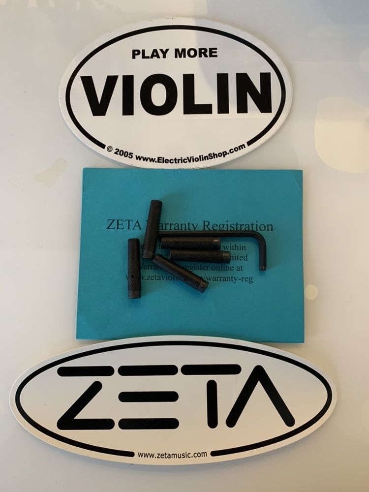 Accesorii Vioara Zeta: corzi, pozitie ,set 5 imbusuri