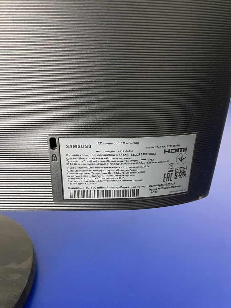 Led Монитор samsung s22f350fhi