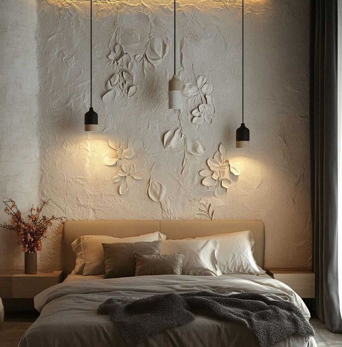 Изкуствен камък , Гипсова стена , Декоративна стена и други