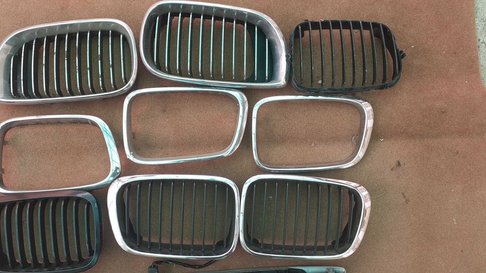 Vind bancheta piele spate BMW e46 fl, spatar rabatabil