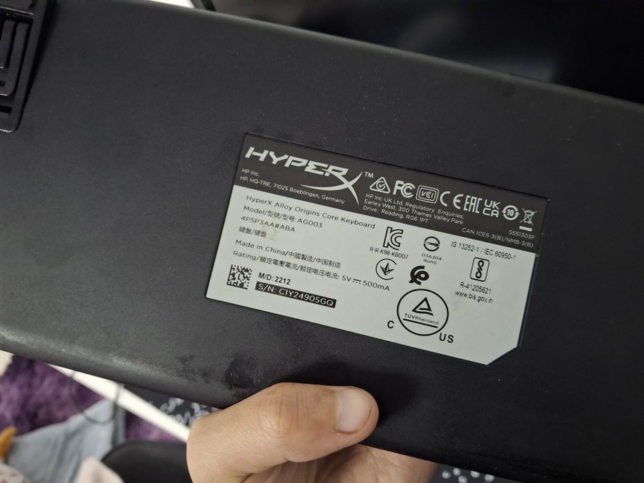 Клавиатура HyperX Alloy Origins