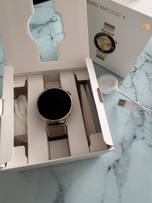 Huawei GT 4 gold milanese dama