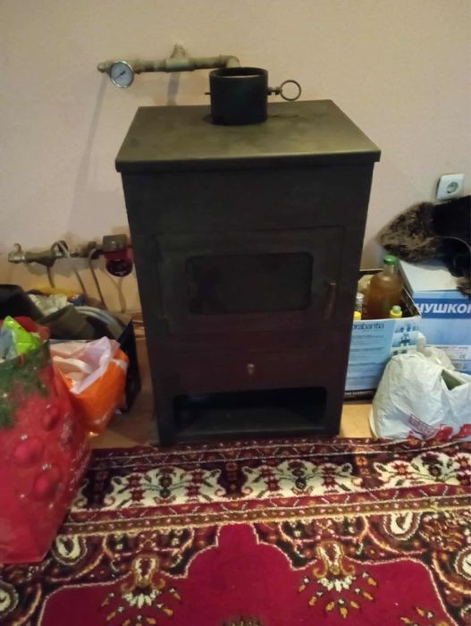 Печка Камина с Водна Риза