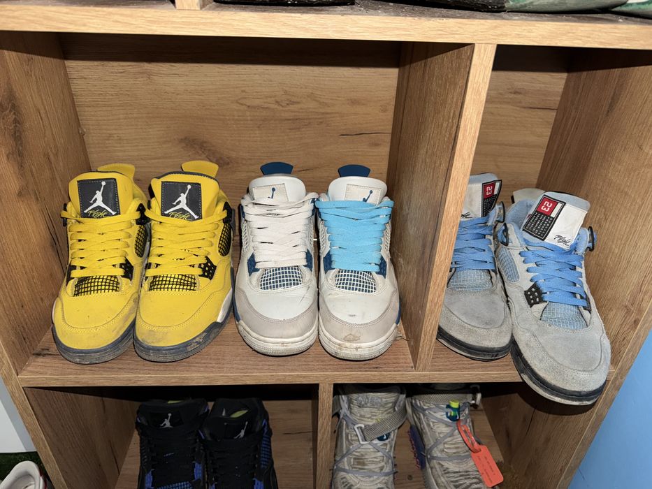 Продавам обувки jordan4 and nike shox