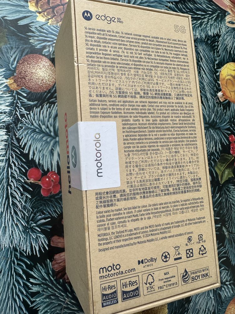 Motorola Edge 50 Pro 12/512gb BLACK