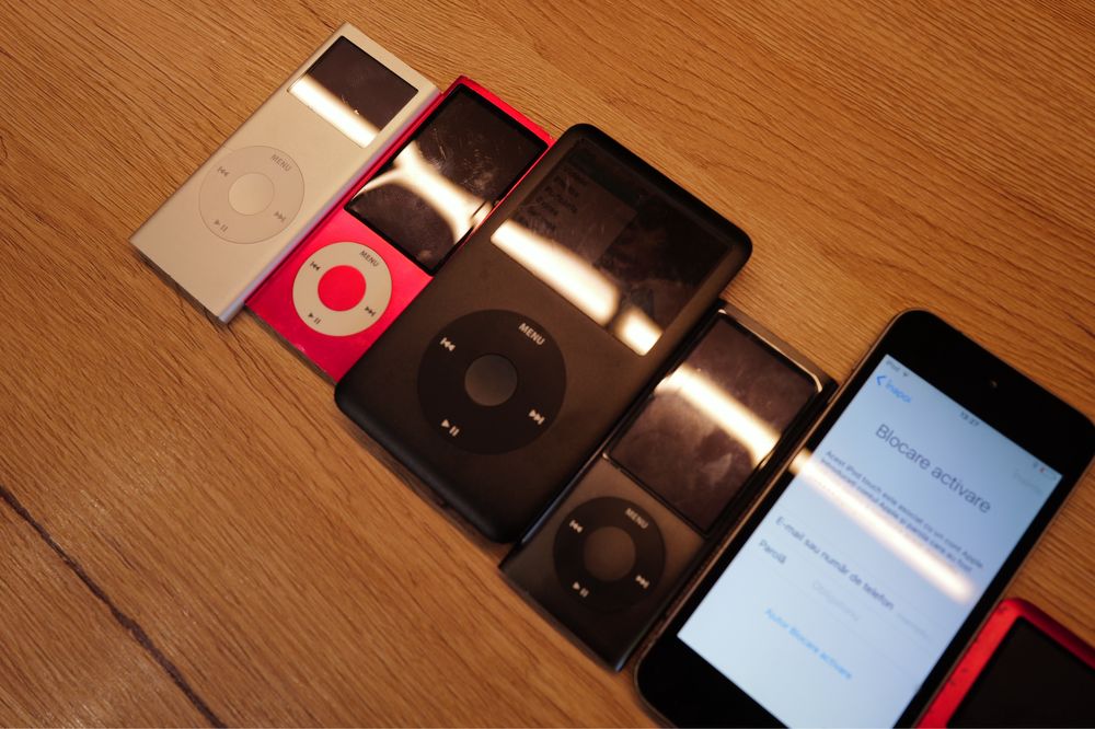 Lot Apple Ipod 6 buc Classic gen 7 Nano gen 5 si 3 red product Touch