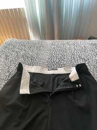 Vand pantalon costum negru,larg,pense largi,betelie,XL,Zara,nou