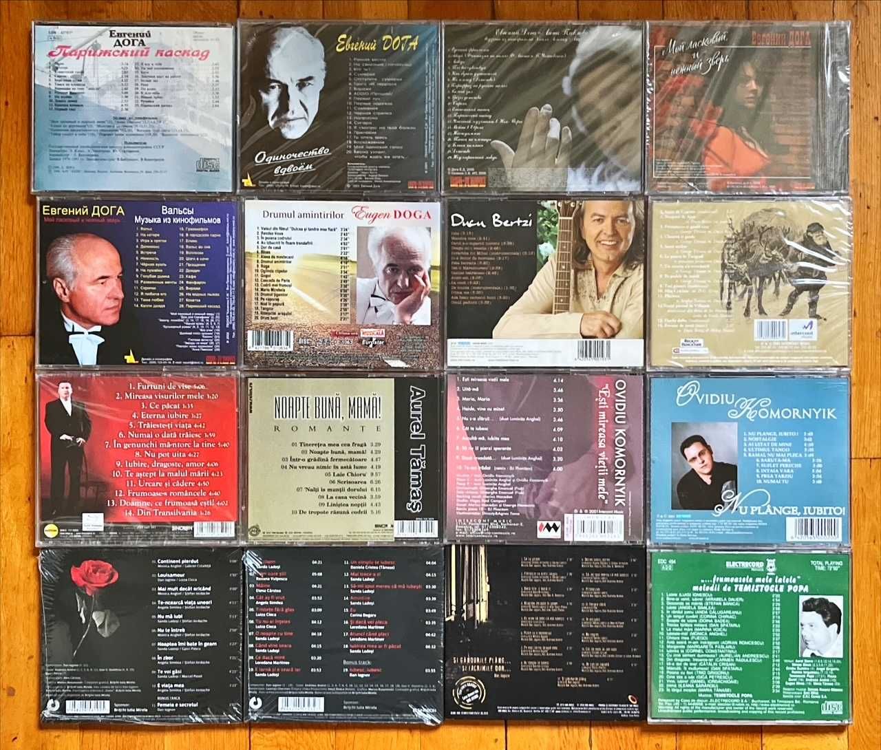 Lot CD pop: Constantinescu, Crisan, Doga, Bertzi, Tamas, Iagnov, Dauer